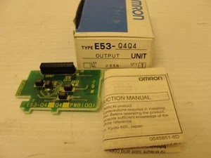 Omron e53-q4q4 output unit made in Japan - Picture 1 of 4