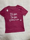 Pink T-Shirts, it’s fine, I’m fine, everything is fine heilig T-Shirt Gr. small