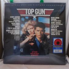 NEW Top Gun OST [Walmart Red Vinyl LP] SEALED Small Dent - Kenny Loggins Berlin