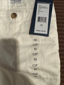 Vintage Shep & Ian Vineyard Vines Boys Summer Shorts Cotton NWT Size 12 $45+ - Picture 1 of 6