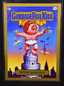 GPK, 2011 Flashback Series 3, GOLD Parallel Card #18a HUGH Mungous, #1, FB3, FS3 - Picture 1 of 2