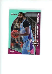 2023-24 Topps NBL Mangok Mathiang #57 Breakers Aqua Parallel 50/125 - Picture 1 of 2