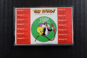 You Rang? Answering Machine Messages - Sylvester & Tweety - Cassette Tape - 1990 - Picture 1 of 3