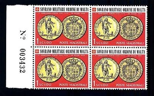 SMOM - 1970 - Antiche monete dell'Ordine (1) - 1 scudo "NON SURREXIT MAIOR" - Imagen 1 de 1