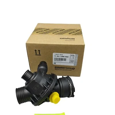 For 2015 - 2019 BMW X6 F16 3.0L WATER COOLANT THERMOSTAT HOUSING OEM 7598865 - Image 1 of 3