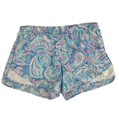 莉莉·普利策短裤小号豪华海洋小径短桑给巴尔蓝色鱼吻 — 第 1/4 张图片