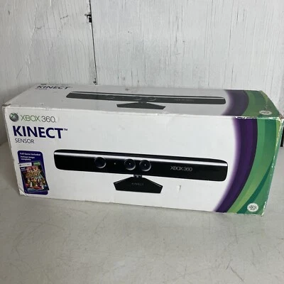 XboX 360 Kinect Sensor with Kinect Adventures (Sealed) CIB - Image 1 of 4