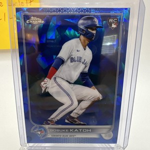 2022 Topps Chrome Blue Gosuke Katoh RC 