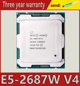 Intel Xeon E5-2687W V4 CPU SR2NA 3.00GHz 12-Core LGA2011-3 160W 30MB - Picture 1 of 1
