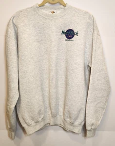 Hard Rock Cafe "Rock N Roll" Honolulu Gray XL Sweatshirt - Picture 1 of 9