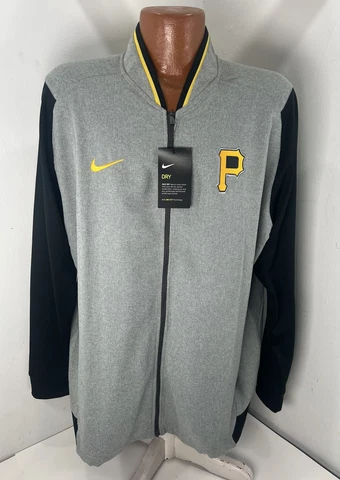 Pittsburgh Pirates Nike Dri-Fit Full Zip Sweatshirt Jacket - Men’s XL Cover