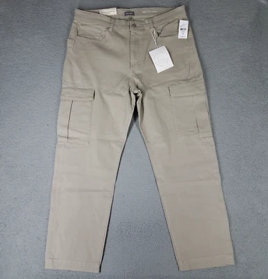 NEW DL1961 Cargo Pants Adult 38 X 30 Noah Tapered Straight Stretch Carpenter Men - Image 1 of 4