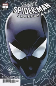 Symbiote Spider-Man Crossroads #1 Nauck Headshot Variant Cover quasi nuovo tuta nera - Foto 1 di 1