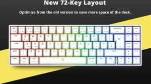 Klawiatura gamingowa QWERTZ & Bluetooth Calibur V2 Pro - Zdjęcie 1 z 3