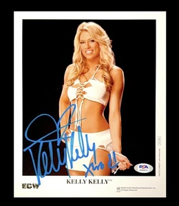WWE ECW KELLY KELLY P-1155 SIGNED 8X10 ORIGINAL PROMO PHOTO WITH PROOF & PSA COA - Picture 1 of 3