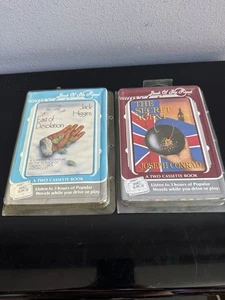VTG 1985 2 Story Audiobook Cassettes Lot - East Of Desolation + The Secret Agent - Picture 1 of 5