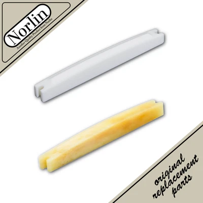 Norlin Vintage Historic Bone Adjustable Saddle for Gibson® Guitars - image 1 of 2