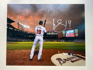 ANDRELTON SIMMONS Autographed Signed 11x14 Photo Picture Atlanta Braves Bsbl COA - Picture 1 of 2