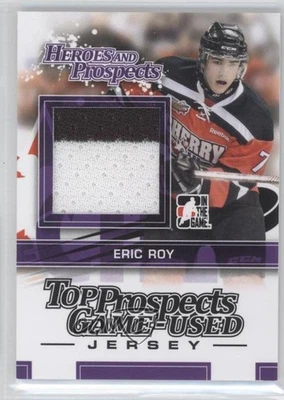 2013 ITG Heroes and Prospects Top Game-Used Black Jersey /160 Eric Roy #TPM-24 - Image 1 of 2