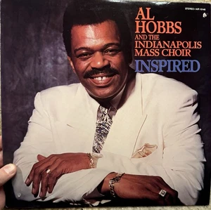 AL HOBBS and the INDIANAPOLIS MASS CHOIR *Inspired* 1989 GOSPEL LP on AIR 10146 - Picture 1 of 5