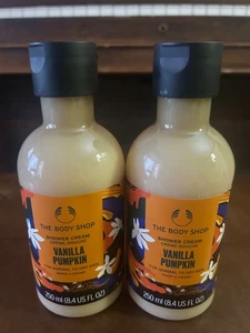 2 THE BODY SHOP Vanille Kürbis Duschcremes 8,4 Oz. - Bild 1 von 1