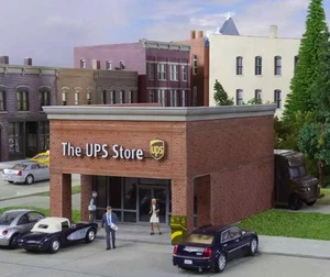 Walthers Cornerstone HO Scale The UPS Store Kit 933-4112 NEW - Picture 1 of 2