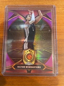 2024-25 Topps Chrome #BOD-13 Victor Wembanyama Ball of Duty Pink Refractor Spurs - Picture 1 of 1