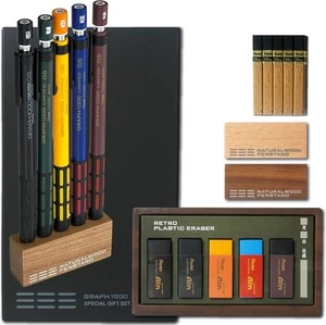Pentel Graph 1000 Mechanical Pencils 0.5mm Retro Colors Limited Set NEW Japan - Picture 1 of 7