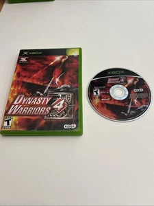 Dynasty Warriors 4 (Microsoft Xbox, 2003) No Manual - Fast Free Shipping! - Picture 1 of 2
