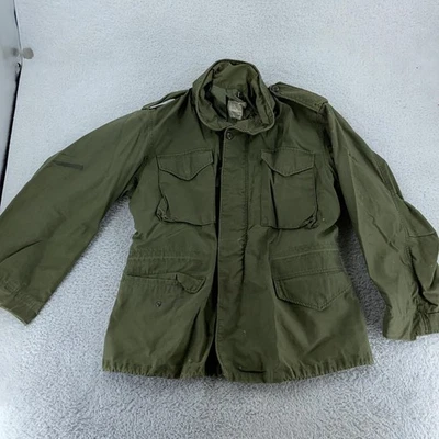 Vintage Alpha Industries M65 Field Coat Mens Medium Regular Military 70s Jacket - Image 1 of 4