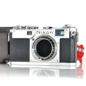 Nikon S2 Late Model Rangefinder 35mm Film Camera Body from Japan [Exc] - Bild 1 von 21