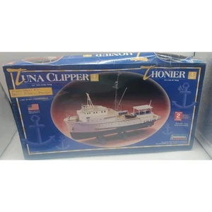 LINDBERG TUNA CLIPPER THONIER Model 77220 Ship NIB 14" LONG SHIP BOAT KIT - Picture 1 of 3
