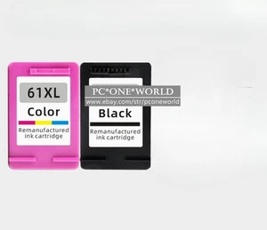 3PK HP 61XL 2-czarne i 1-kolorowe wkłady atramentowe 2544 3000 3050 3050A - Zdjęcie 1 z 4