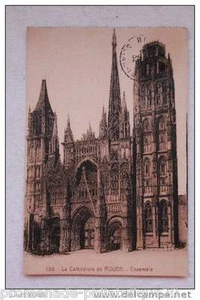 Carte postale ancienne La Cathédrale de ROUEN - Ensemble - Picture 1 of 1