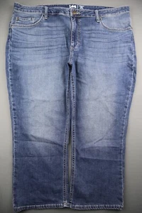 Pantalones de mezclilla para mujer Lee calce regular tiro medio lavado elástico talla 22M (42x22) - Imagen 1 de 8