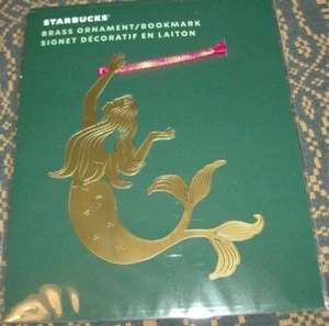 Nuevo Starbucks adorno de latón marcador sirena envío ahora *vacaciones 2020* - Imagen 1 de 1