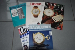 Omega Longines Zenith Lange u. Söhne  IWC Patek Philippe Breitling   285 Hefte - Bild 1 von 2