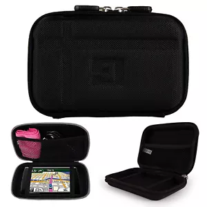 Black Hard Shell GPS Accessories Carry Case For SkyGolf SkyCaddie SX550 SX400 - Picture 1 of 10
