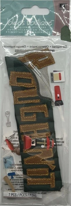 Mixed Theme Stickers | Dimensional Scrapbook Stickers | Mixed Brand Bulky - Image 1 of 1