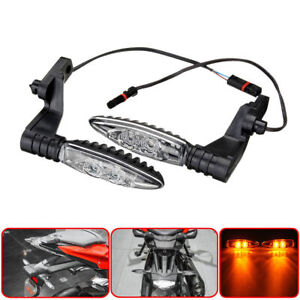 Rear Clear LED Turn Signal Indicator Light Blinker For BMW F800GS R1200GS R1200R