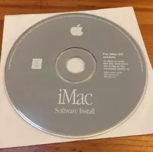 Vintage 2000 iMac DV Macintosh Mac SSW 9.0.4 Software Install Disc CD 2.1 - Picture 1 of 4