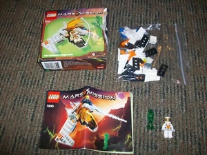 Lego 7695 Mars Mission MX-11 Astro Fighter mit Karton, Anleitung & Minifiguren - Bild 1 von 5