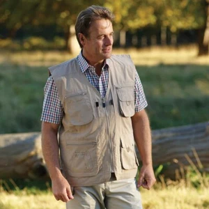 Scaldamuscoli Uomo Champion Country Dale Gilet / Taglia Small / Stone / Dale / 2495 - Foto 1 di 2