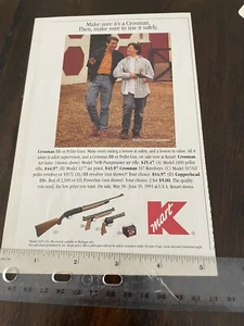 PRINT AD Kmart 1993 Crosman Rifle & Pistols  BB Guns ad#24726 - Picture 1 of 2