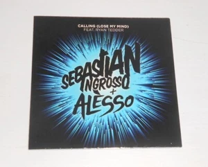 Sebastian Ingrosso + Alesso Sticker Promo (square) 4x4 Calling - Picture 1 of 2