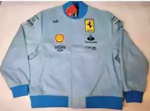 Scuderia Ferrari Team Miami Jacket Men N EW 2024 Puma Special Edition -S- M-2XL - Picture 1 of 6