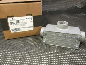 (QTY 1) APPLETON ERT75  3/4"  EXPLOSION PROOF T FITTING *SAME DAY SHIP - Picture 1 of 6