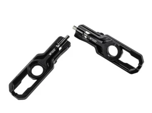 Bonamici Racing Chain Adjuster To Suit Yamaha YZF-R6 2017 - Onwards (Black) - Picture 1 of 1