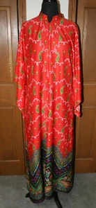 VTG Women's RHAPSODY by Glazier-Chicago Maxi Dress Polyester MED GoGo RHODA - Picture 1 of 8