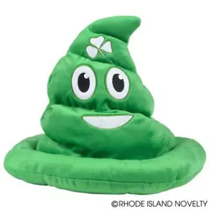 IRISH ST. PATRICK'S DAY EMOTICON POOP HAT - Picture 1 of 1